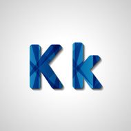 Colorful letter alphabet N554