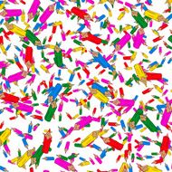 Background with pencils N3