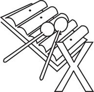 Letter X Xylophone