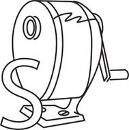 Letter S Sharpener
