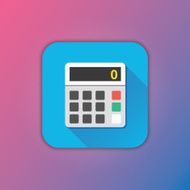 vector calculator icon N3