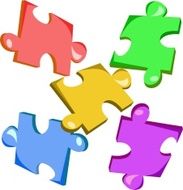 Colored puzzle N2