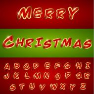 Merry Christmas Stickers font