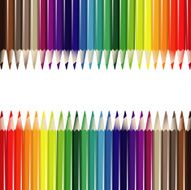 Colored pencils background N4