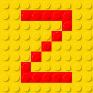 Letter Z in construction kit N2