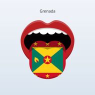 Grenada language Abstract human tongue