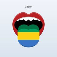 Gabon language Abstract human tongue