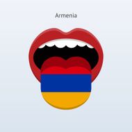 Armenia language Abstract human tongue