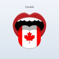 Canada language Abstract human tongue