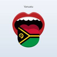 Vanuatu language Abstract human tongue