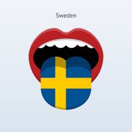 Sweden language Abstract human tongue