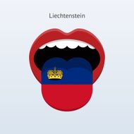 Liechtenstein language Abstract human tongue