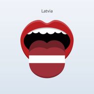 Latvia language Abstract human tongue