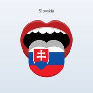 Slovakia language Abstract human tongue