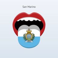 San Marino language Abstract human tongue