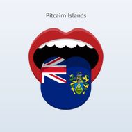 Pitcairn Islands language Abstract human tongue