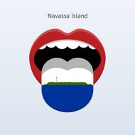 Navassa Island language Abstract human tongue