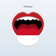 Monaco language Abstract human tongue