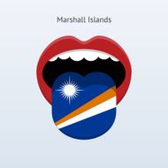 Marshall Islands language Abstract human tongue