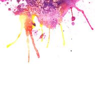 Abstract hand drawn watercolor background N7