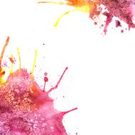 Abstract hand drawn watercolor background vector illustration s N5