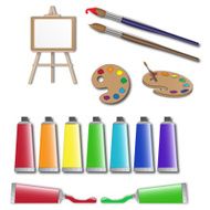 artists supplies icons