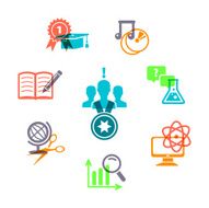 Education Icons Set N44