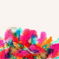 Abstract hand drawn watercolor background N15