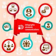 infographic concept communication