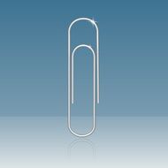 Office Clip With Reflection