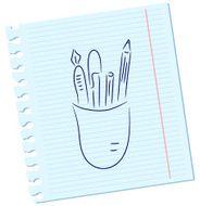 Pencils and pens N2