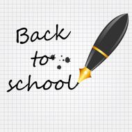 Back to School vector Background N26