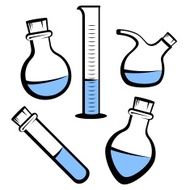 Set of flasks N2