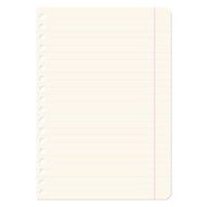 Blank sheets of paper sheet in line
