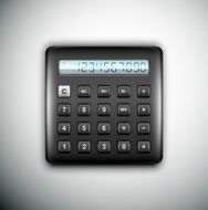 black calculator N2