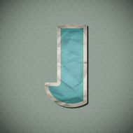 Paper alphabet N6
