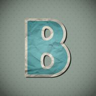 Paper alphabet N8