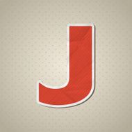 Paper alphabet N18