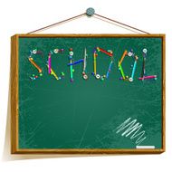 School blackboard N16
