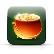 Pot of gold icon