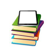 Books ans tablet pc