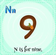 Letter N N29