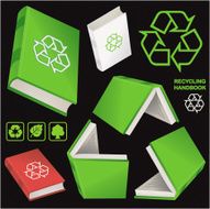 Recycling Handbook Black