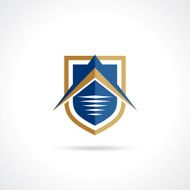 creative shield vector