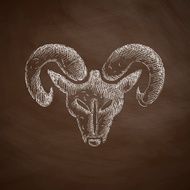 head of the ram icon N4