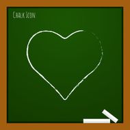 Vector game heart icon Eps10