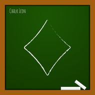 Vector game rhombus icon Eps10