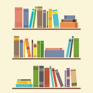 Bookshelf Graphic