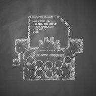 typewriter icon N9