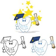 Collection of Tooth Mascot - 16